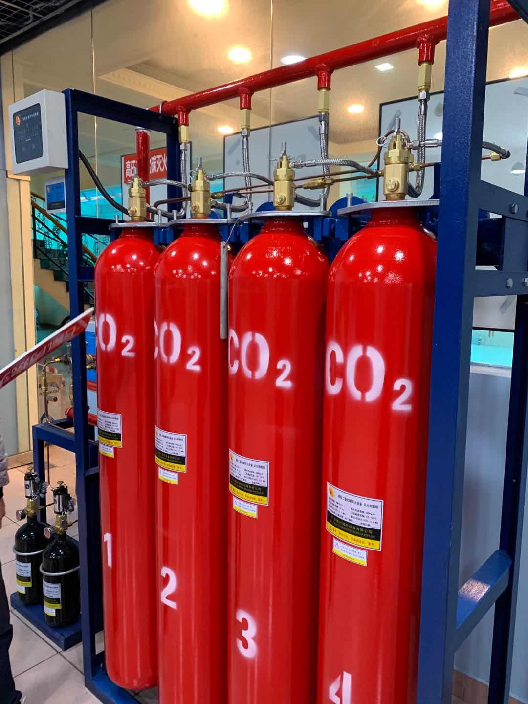 高壓二氧化碳滅火裝置的工作原理是什么？需要注意什么？